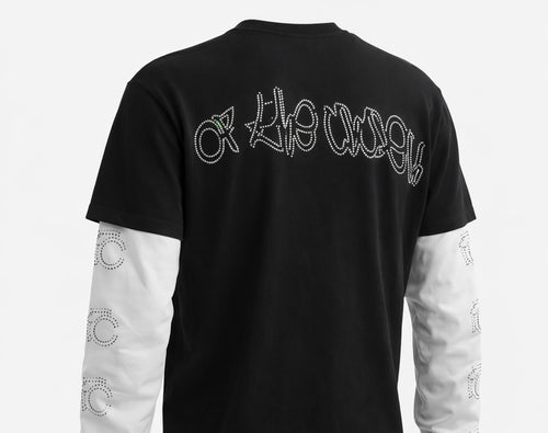 Hanging Rocker Layered T-shirt.