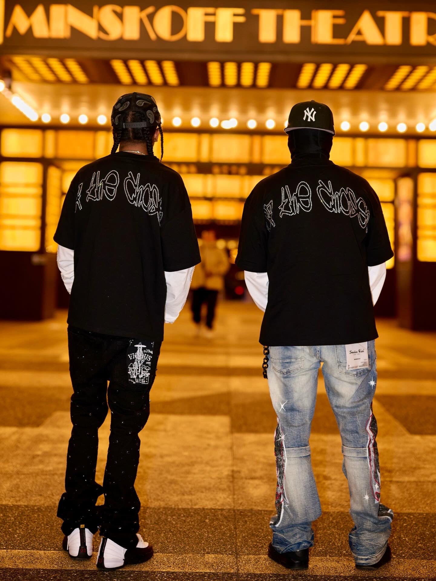 Hanging Rocker Layered T-shirt.